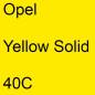 Preview: Opel, Yellow Solid, 40C.